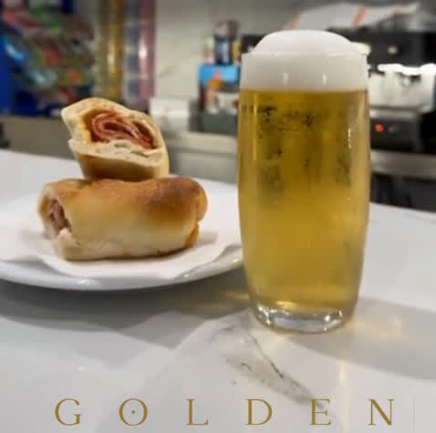 Pão com chouriço